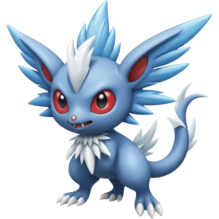 Elemental Plumbing Plunging Plume Plumaged Plumed Pipe Puntering Pivoting Glalie-Sneasel-Togetic-Pokémon-Fakémon-hybrid-creature emoji