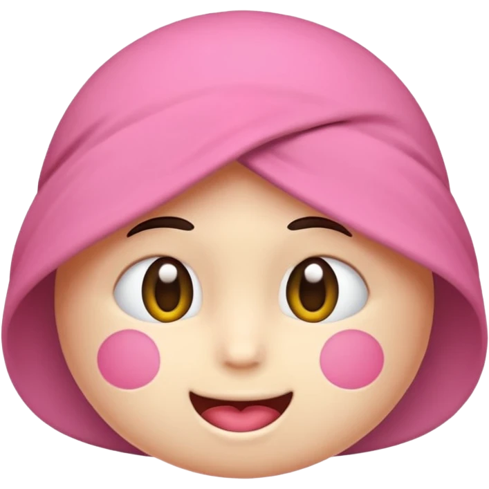 Розовый НЛО emoji