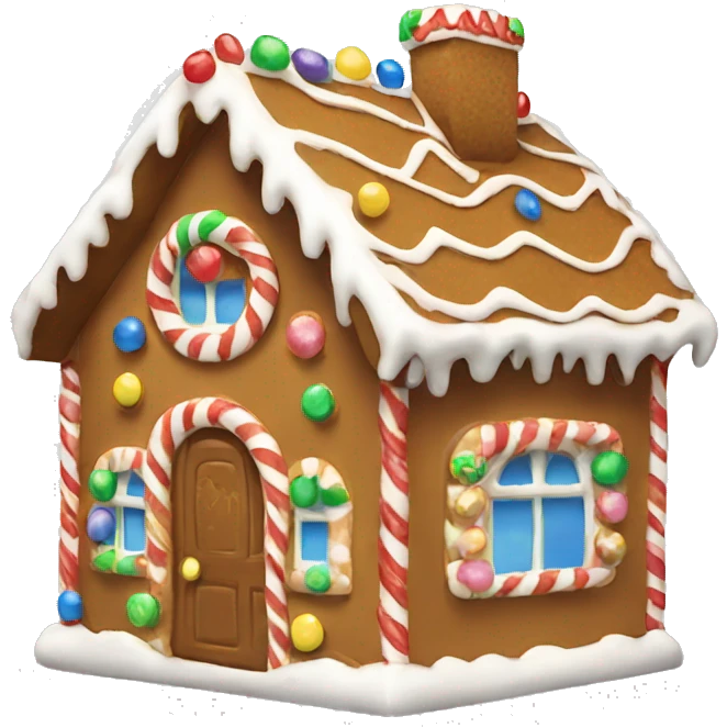 Gingerbread house  emoji