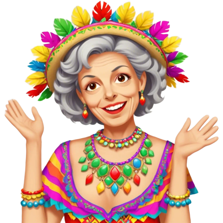 Fiesta Reveler emoji