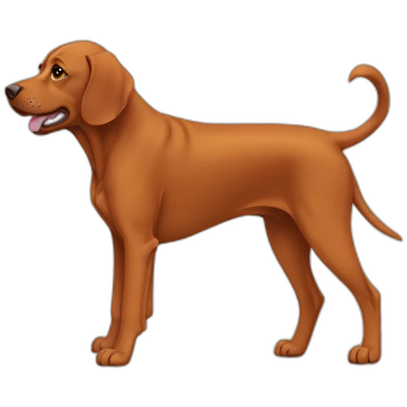 vizla dog walking emoji