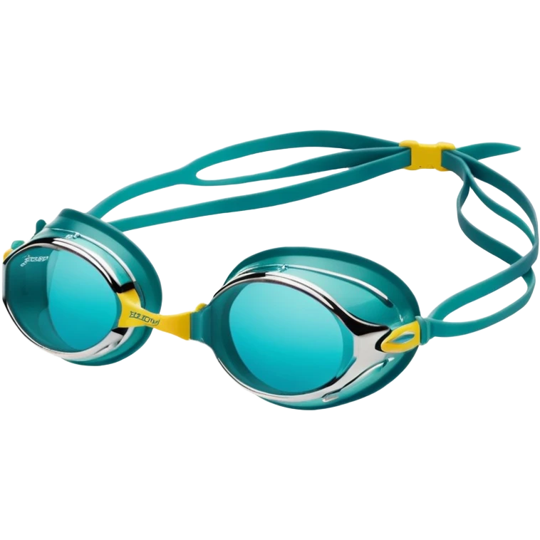 Speedo vanquisher swim goggles teal  emoji