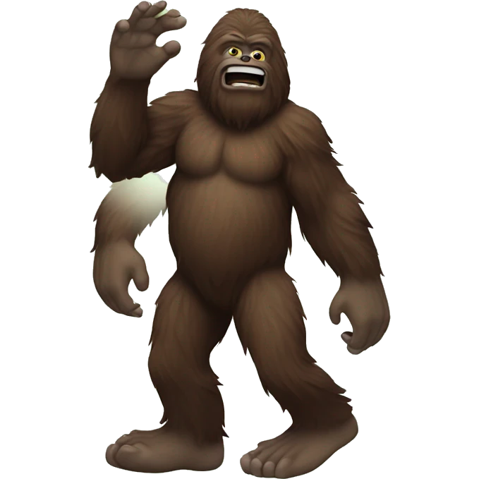 Bigfoot emoji