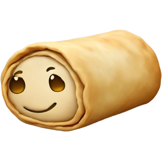 rolled dough emoji
