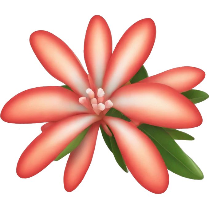 Ixora flower emoji