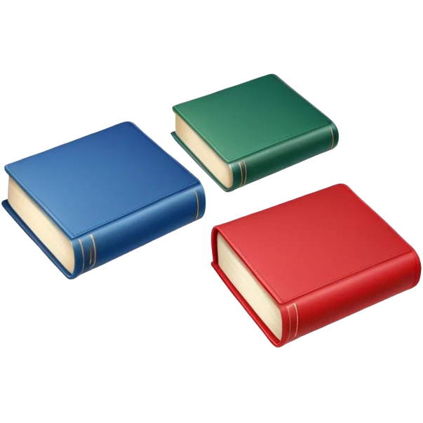 books color red green blue emoji