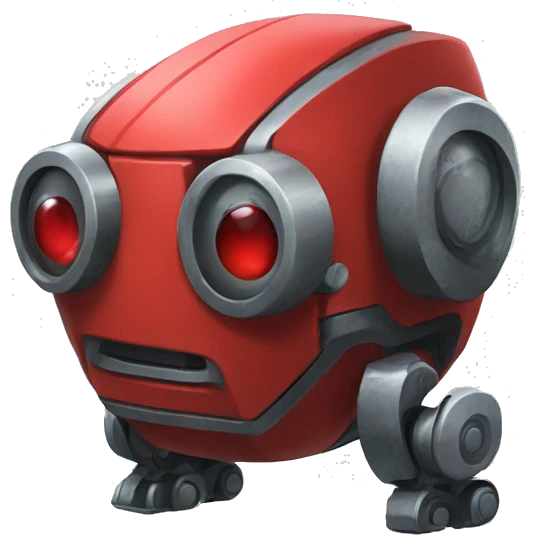 bot with red siron emoji