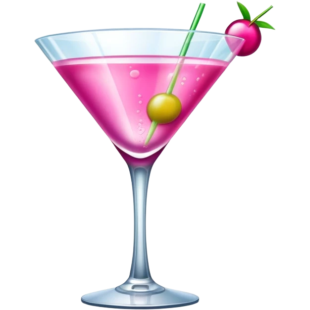 pink martini emoji