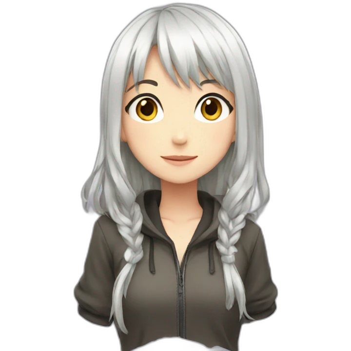 Anime girl emoji