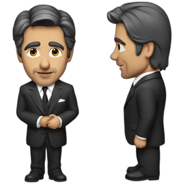 al pacino wearing suit emoji