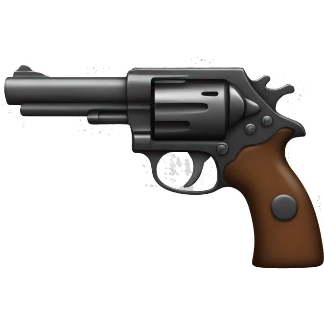 pistol with buckteeth emoji