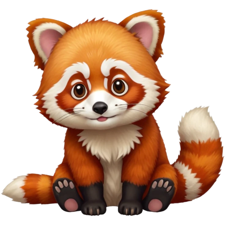 Red panda emoji