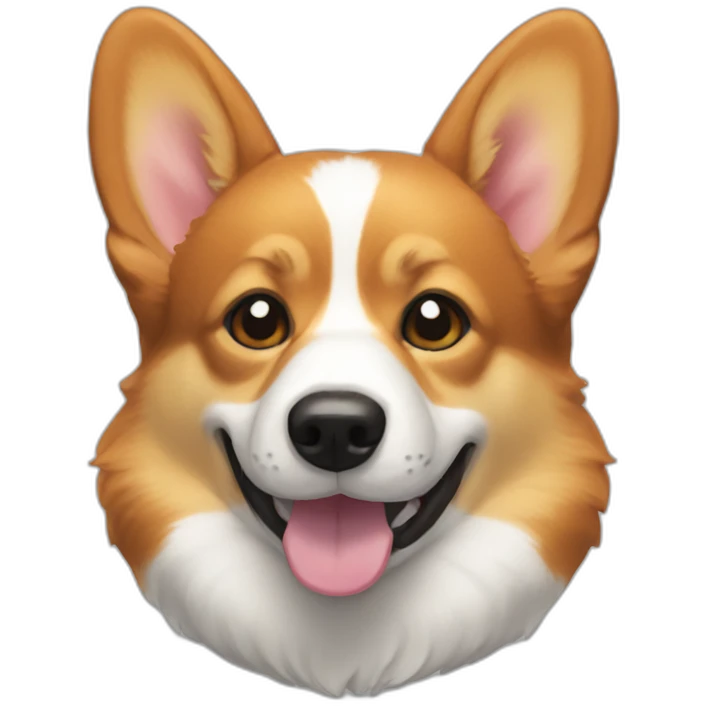 tri-color corgi emoji