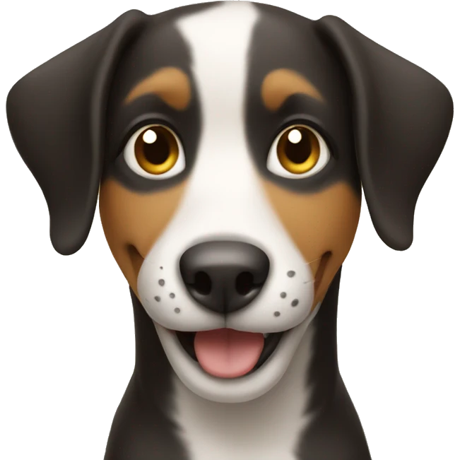 smile with dog emoji
