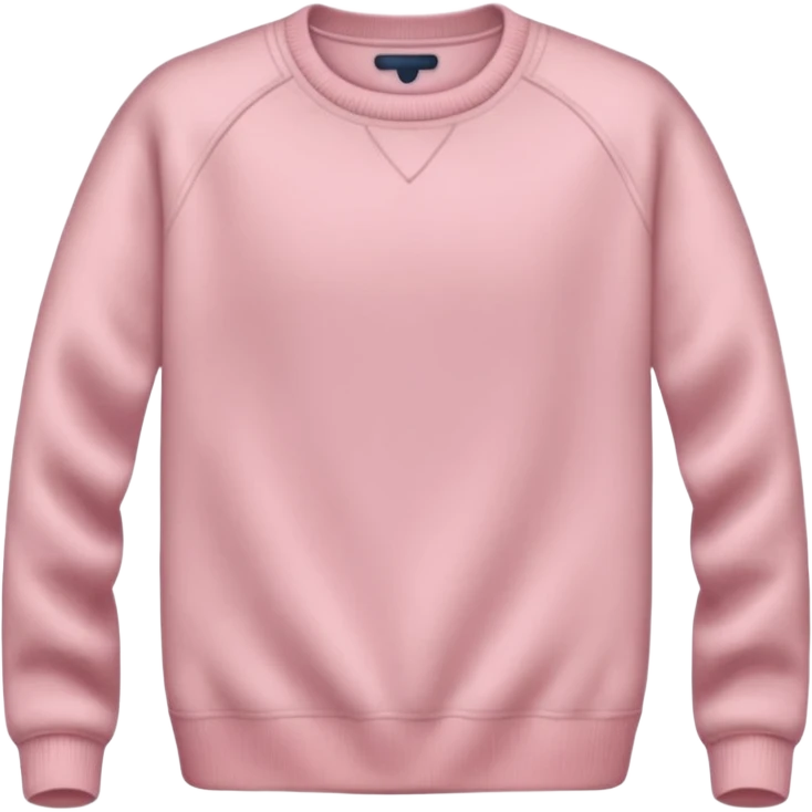 very very light pink sweater without any faces on them emoji