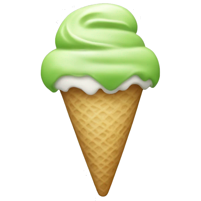 wasabi icecream emoji