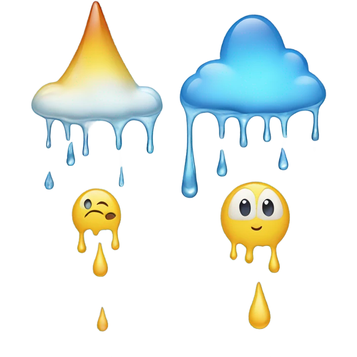 rain emoji