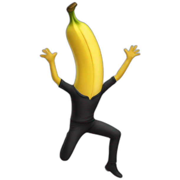 Dancing banana emoji