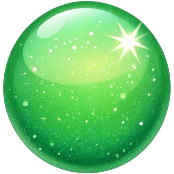 light green sparkle emoji