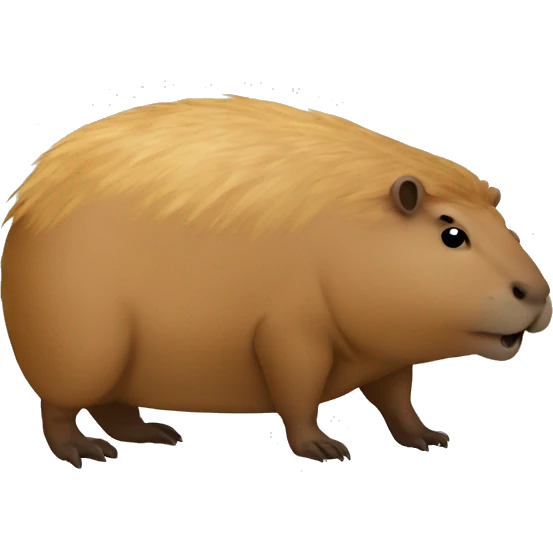 capybara on top of toad emoji