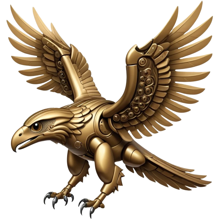 artificial ancient machines raptor wings  emoji