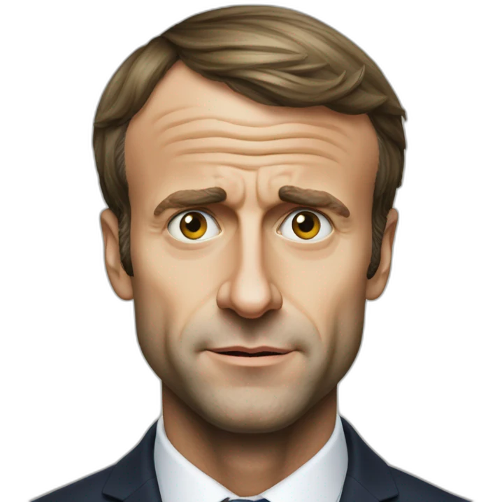 Poor Emmanuel Macron emoji