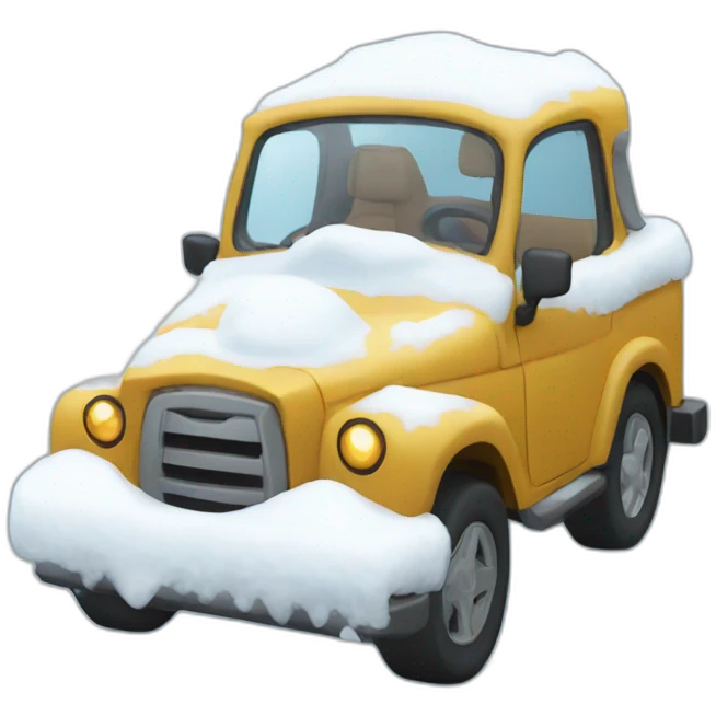 snow trip emoji