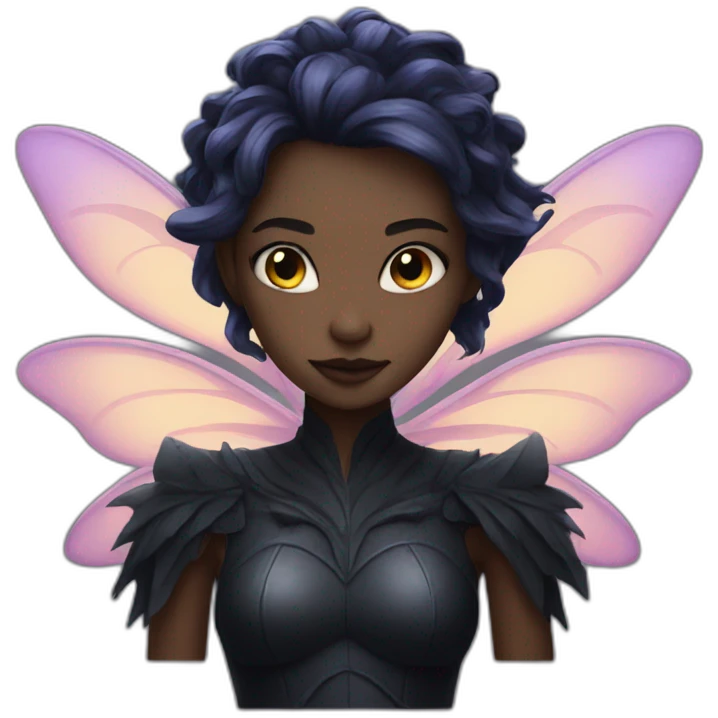 dark fairy emoji