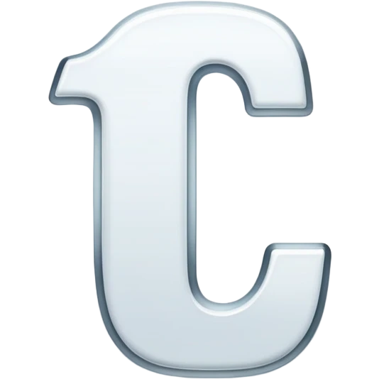 the white letter I



 emoji