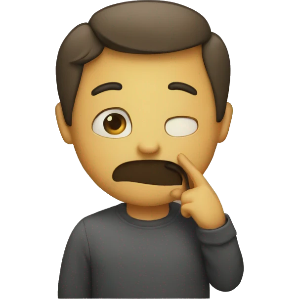 Shh emoji