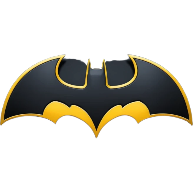 batman symbol\ emoji