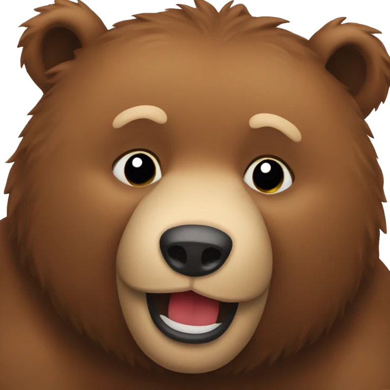 brown bear emoji