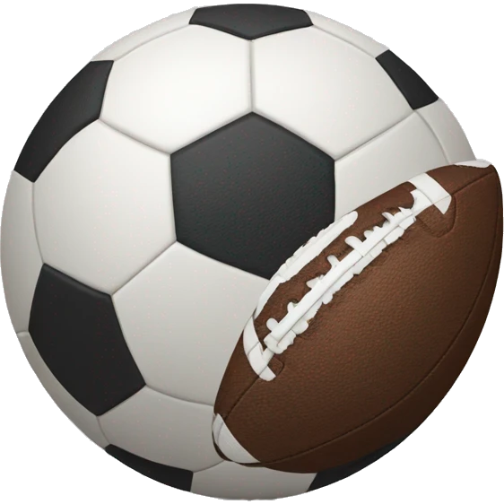 Foot ball emoji
