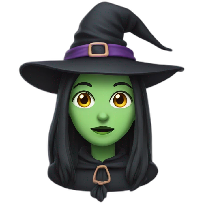 Witch sly emoji