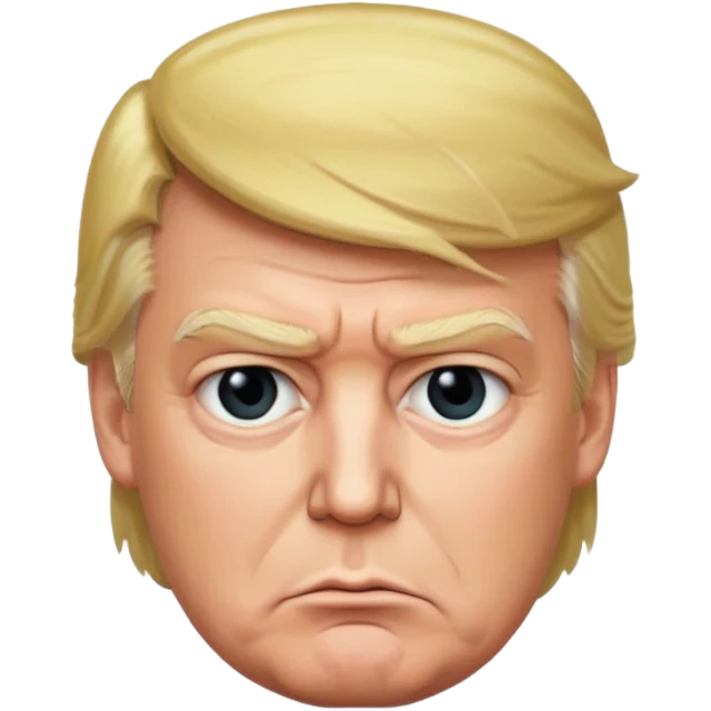 Donald trump sad emoji