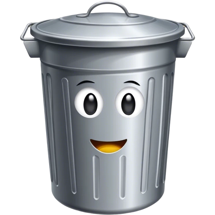 Garbage can emoji