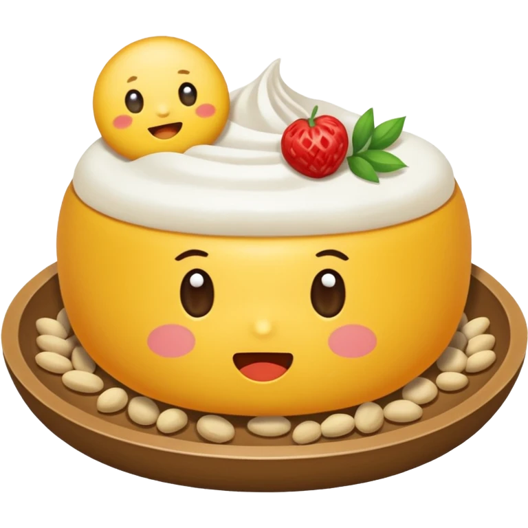 비빔밥 이모지를 그려줘 emoji