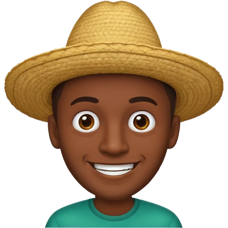 Big head man Mexican emoji