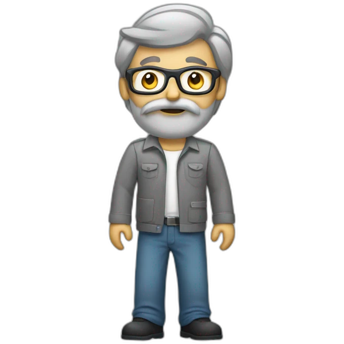 ordenador gris emoji