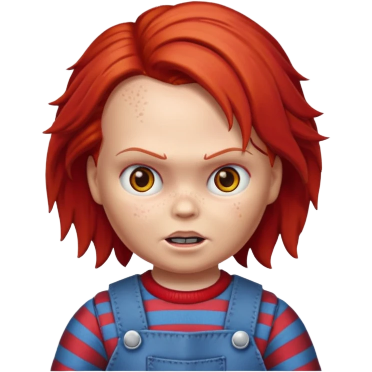 Un emojin de chuky emoji