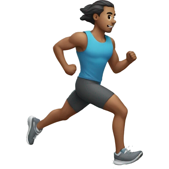 running-with-stone emoji