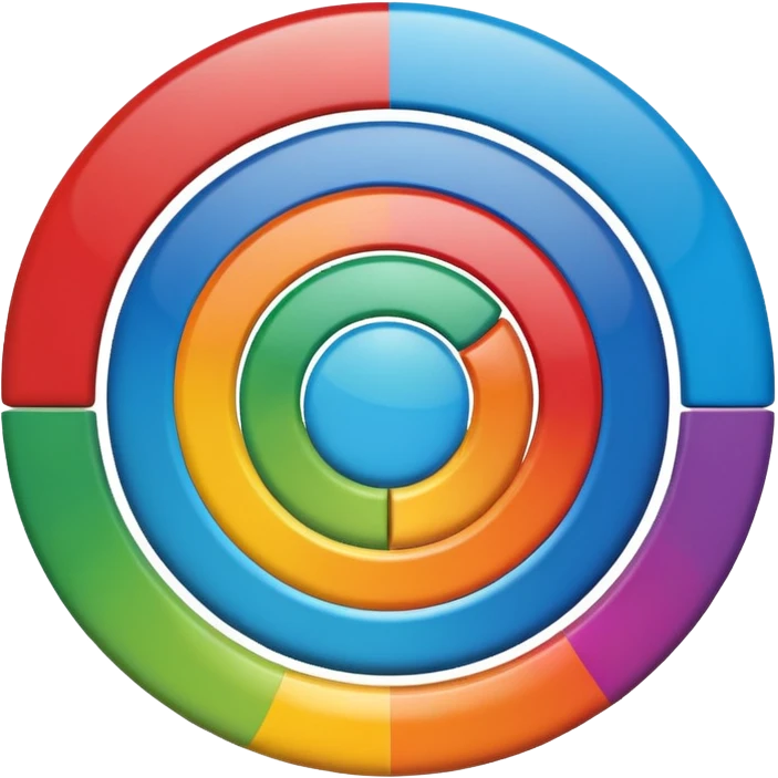 The TV Globo logo represents the Earth viewed through a television screen, symbolizing the global reach of television, with its iconic design featuring concentric circles and a central cutout, evolving over time with different colors as a rainbow emoji