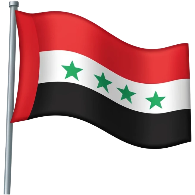 Syria new flag emoji