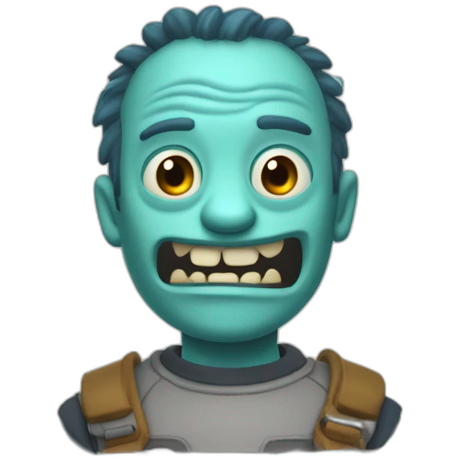 Bob Razowski de monstre et compagnie emoji