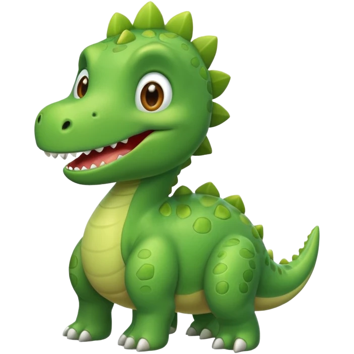 Can u make a 🌸 cute dinasour emoji