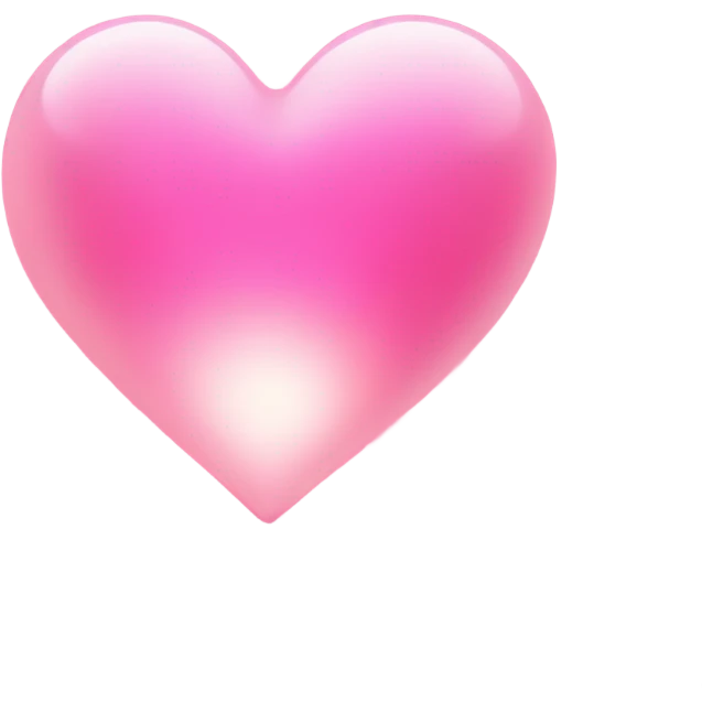 pink heart with lighting emoji