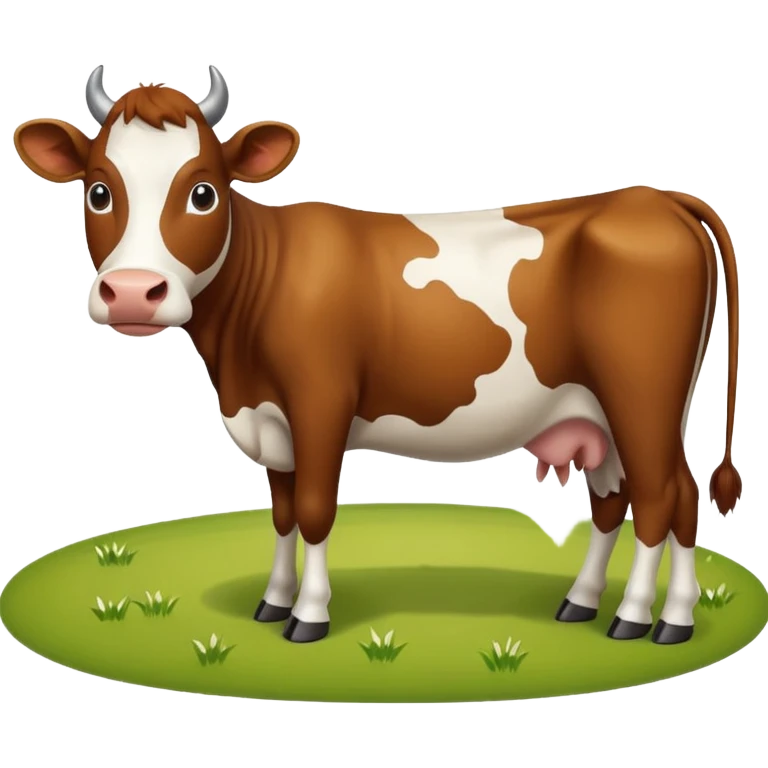one cow emoji