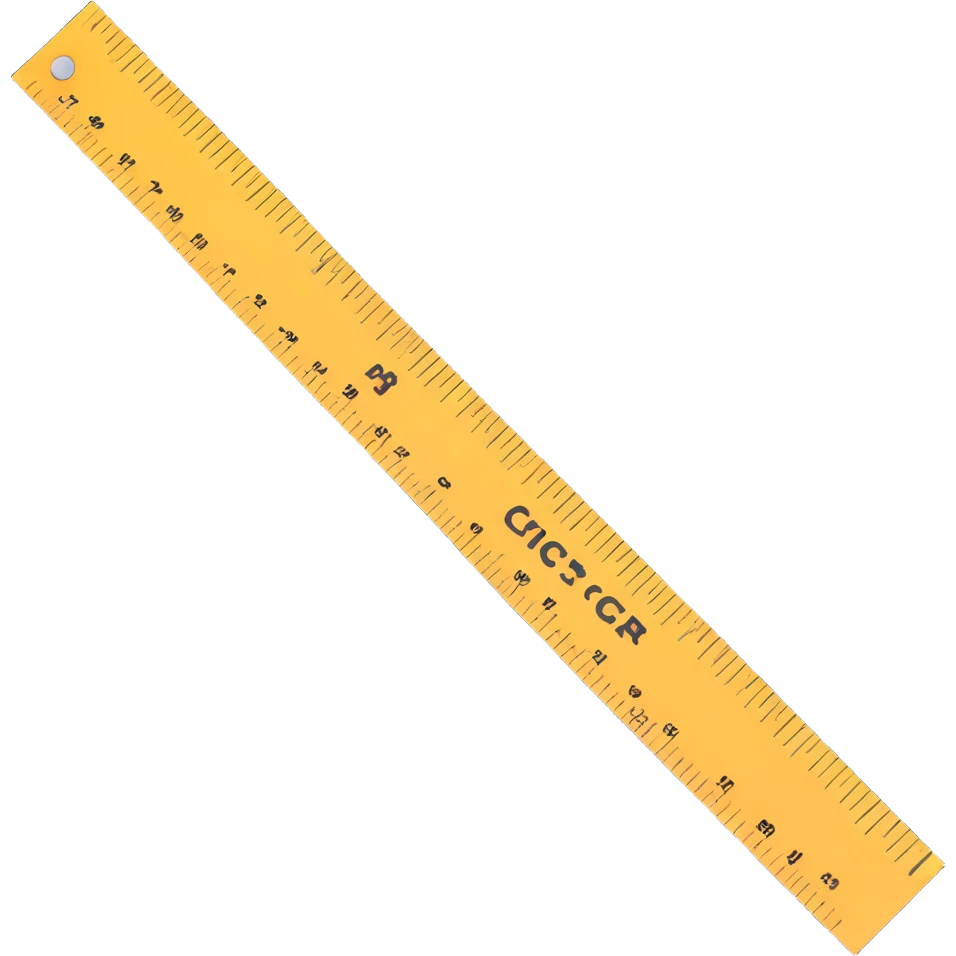 centimetre ruler floating emoji