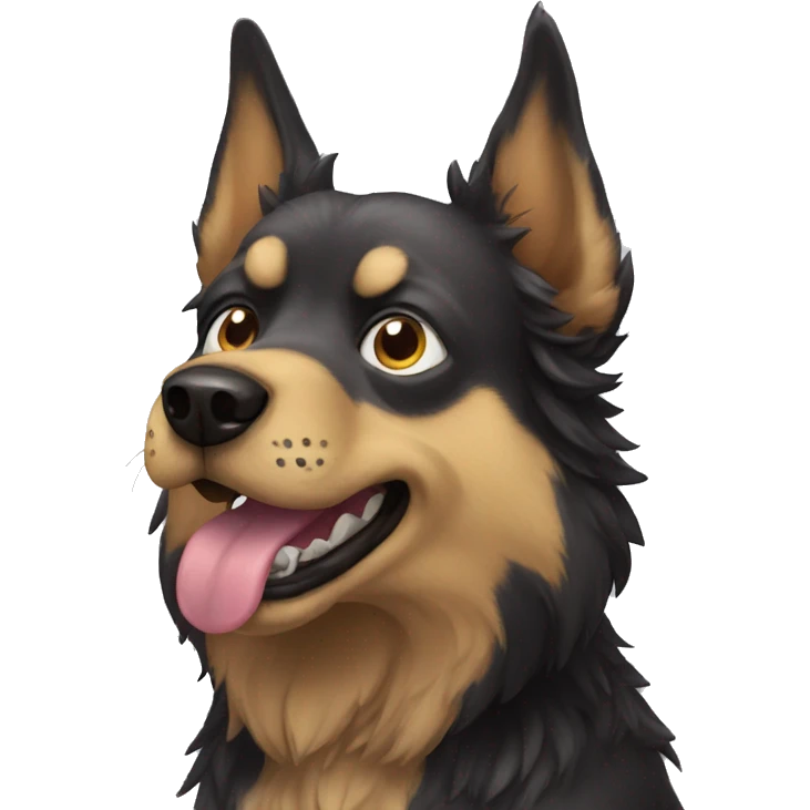 monster dog emoji