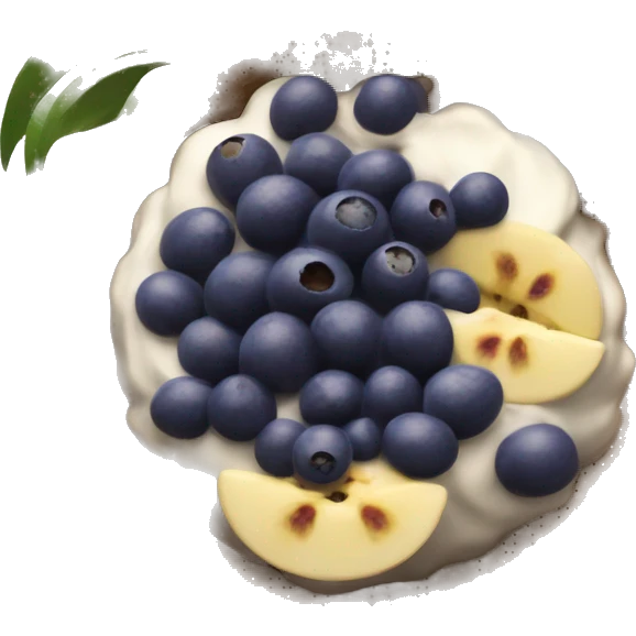 Açai bowl emoji